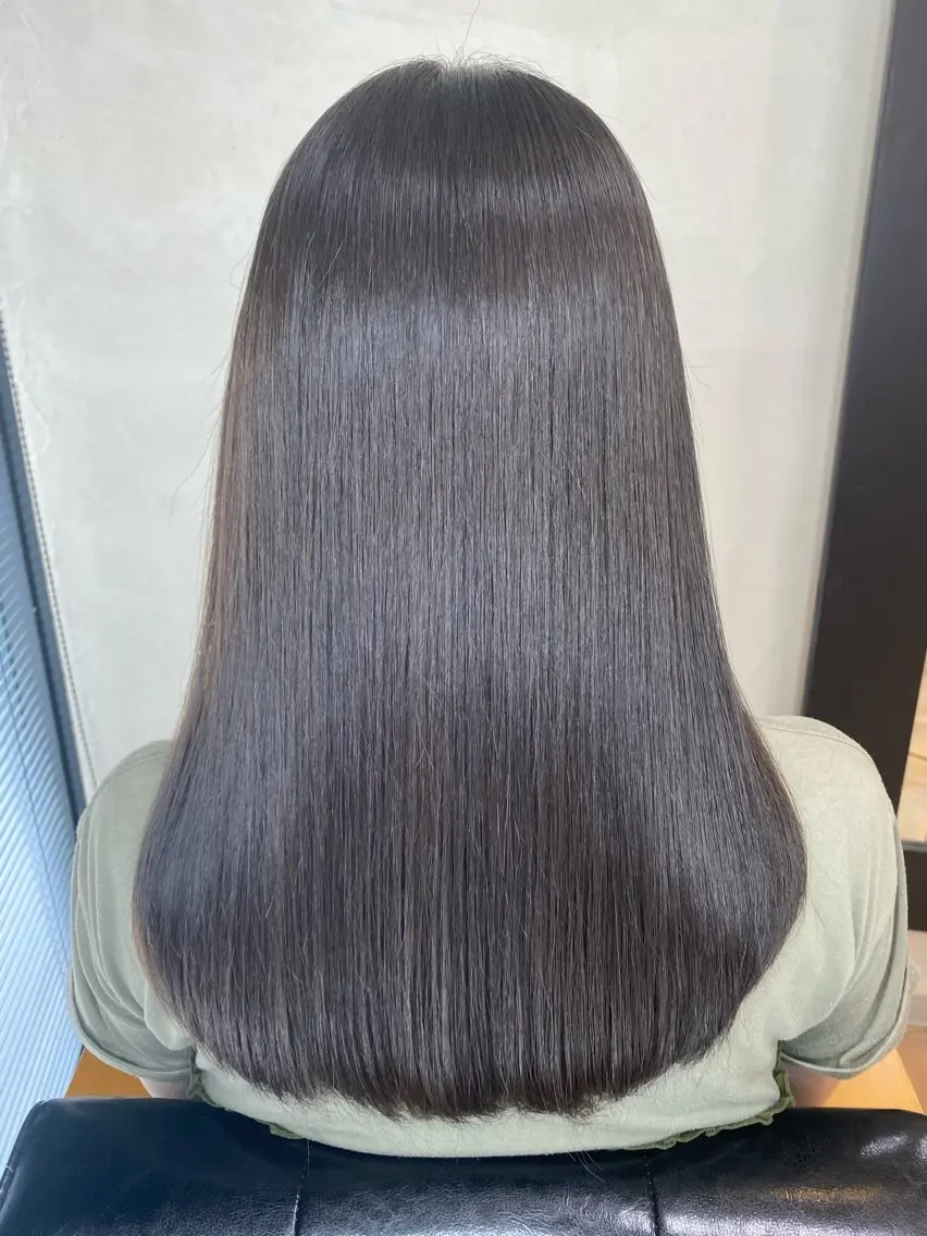 ロング クリュウ ヒロキのヘアスタイル