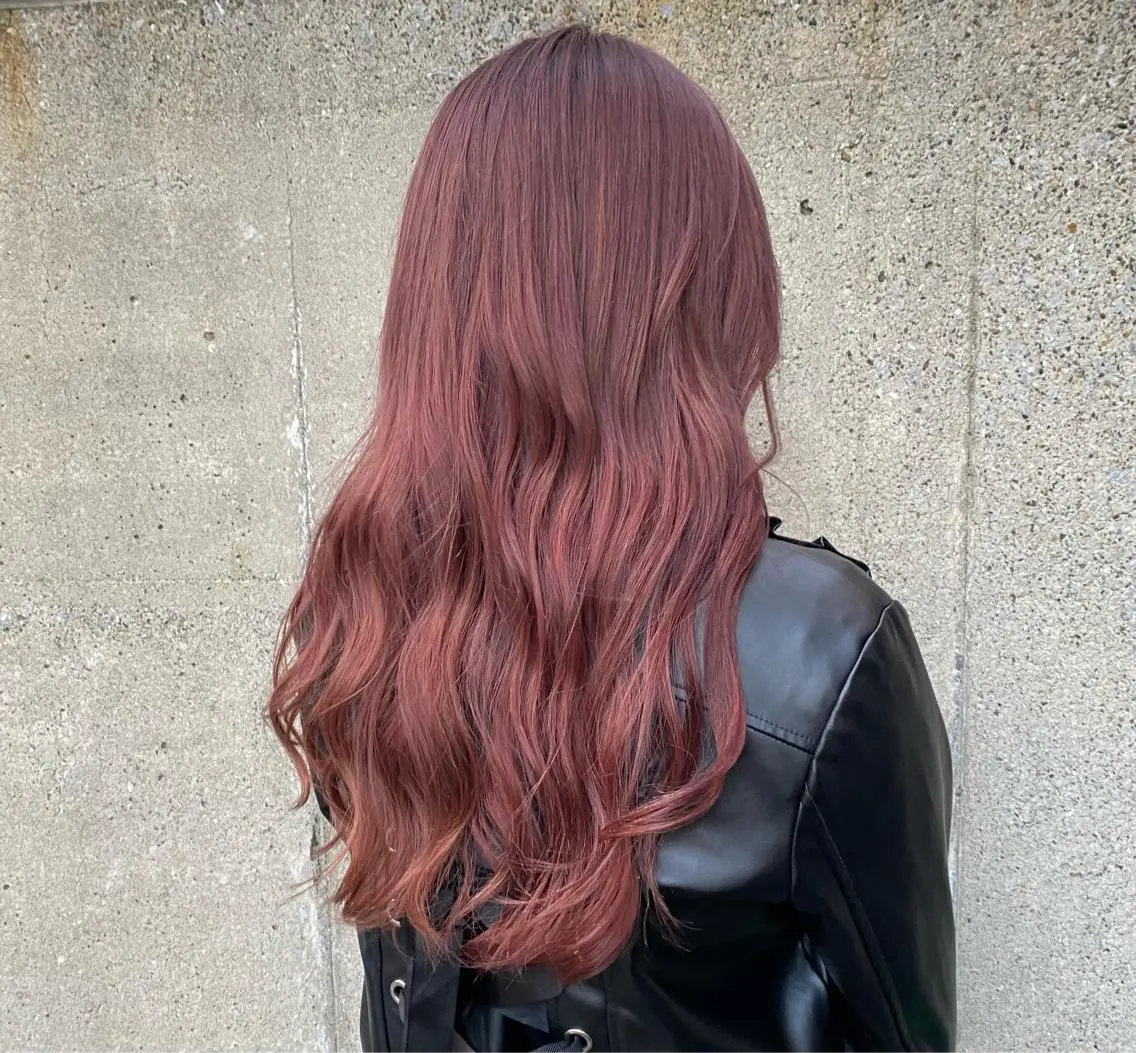 ロング カラー ブリーチ ハイトーンカラー ヘアカラー トリートメント ブリーチ指名 NO1🌈SAKIのヘアスタイル