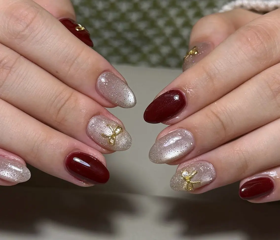 ネイル アートネイル べっ甲ネイル チークネイル 成人式 長さ出し ハンドネイル ハンドケア For you. Nail Salonのネイルデザイン