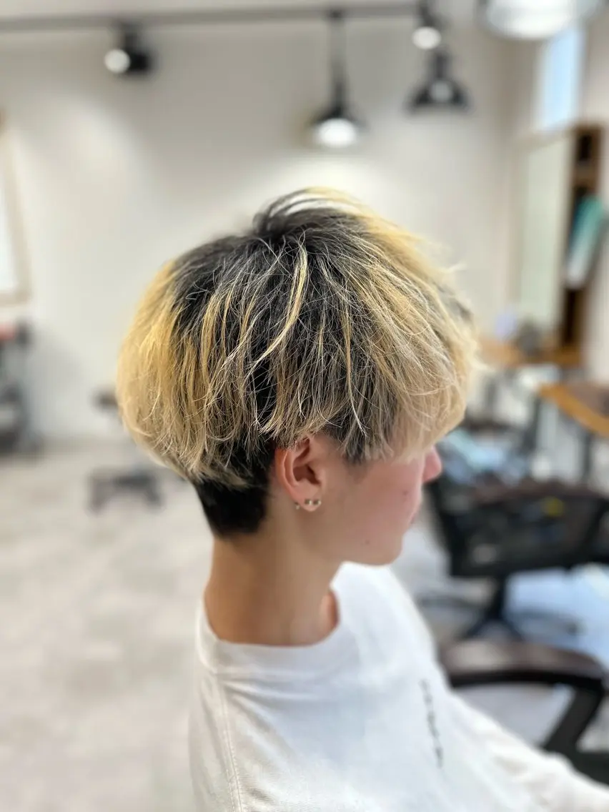 [格好良くなりたい！セットがわからない方🙆]メンズカット＋眉カット💇の写真