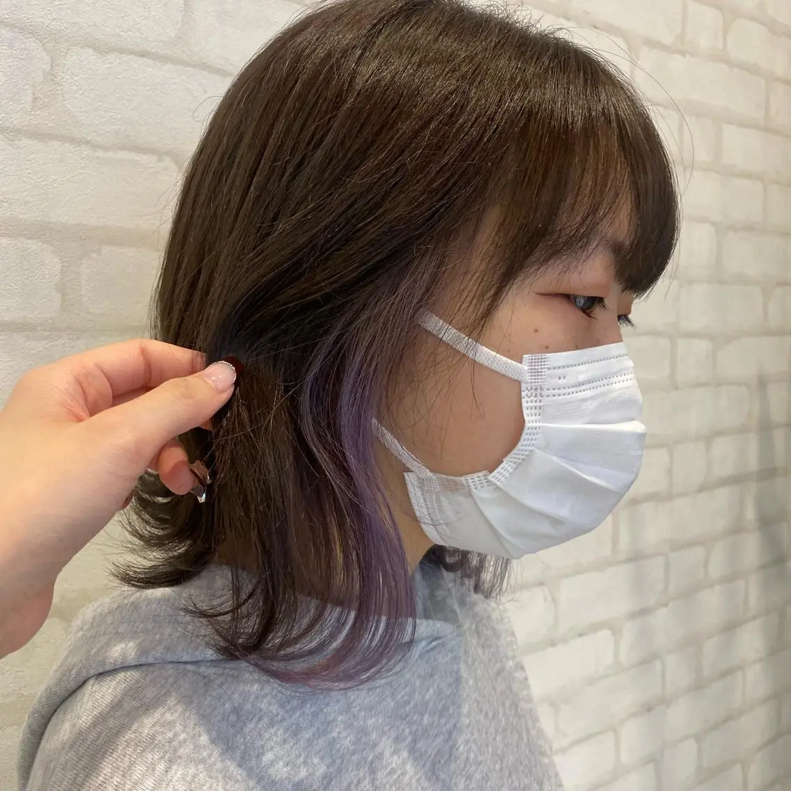 ショート カラー ヘアアレンジ ULTOWA/銀座 ERIのヘアスタイル