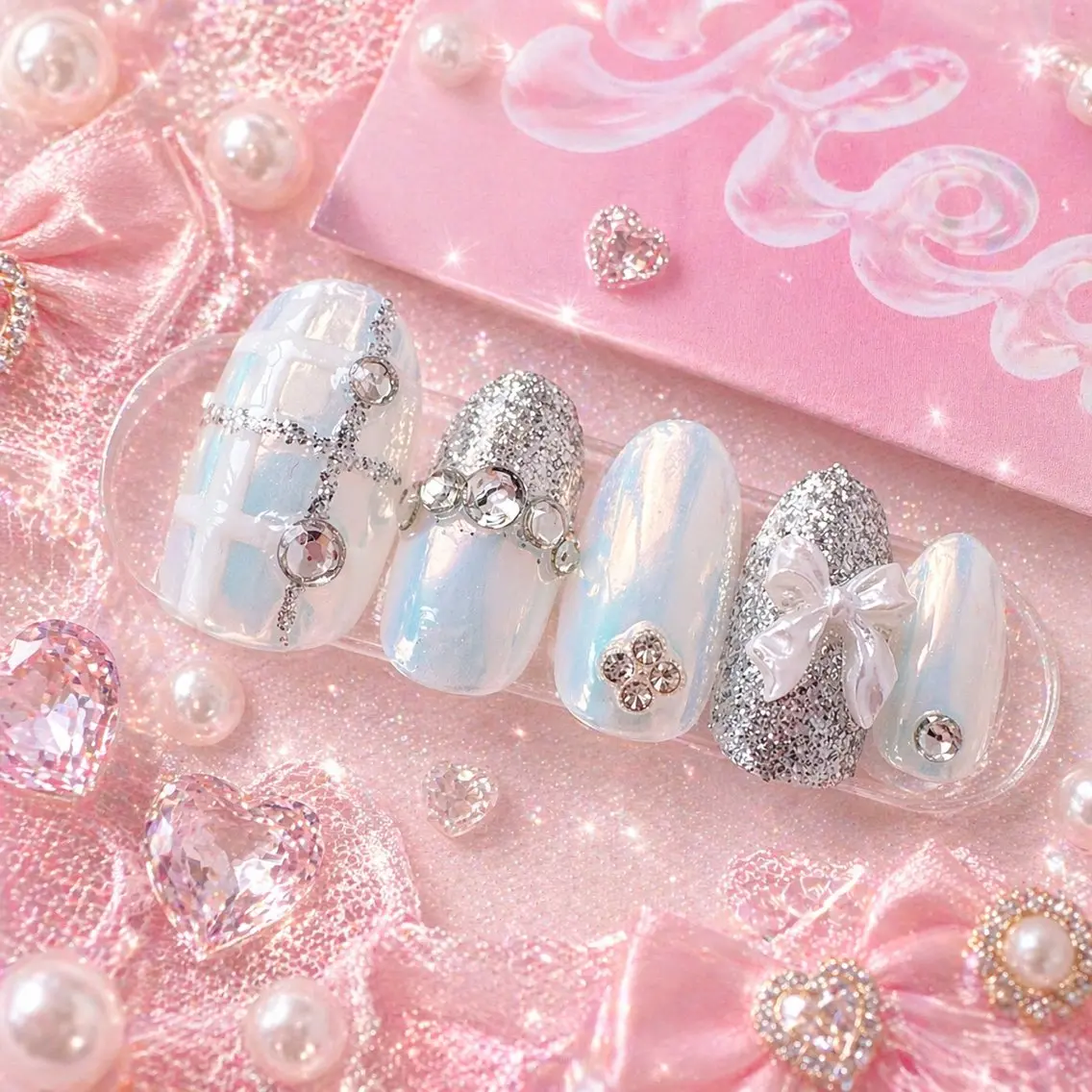 ネイル ハンドネイル MignonReve ♡EIMI🌈のネイルデザイン