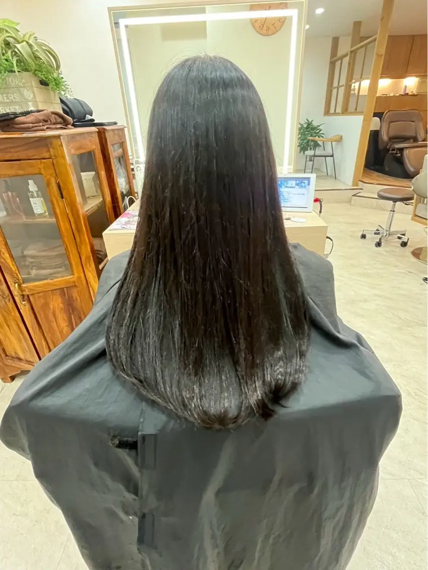 カラー 菅原 ゆめはのヘアスタイル