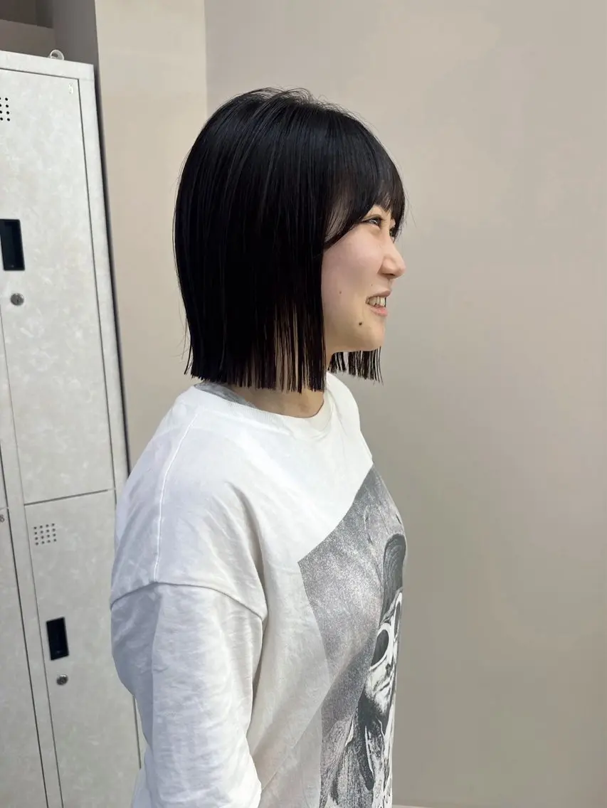 カラー ヘアカラー rilliant 胡桃のヘアスタイル