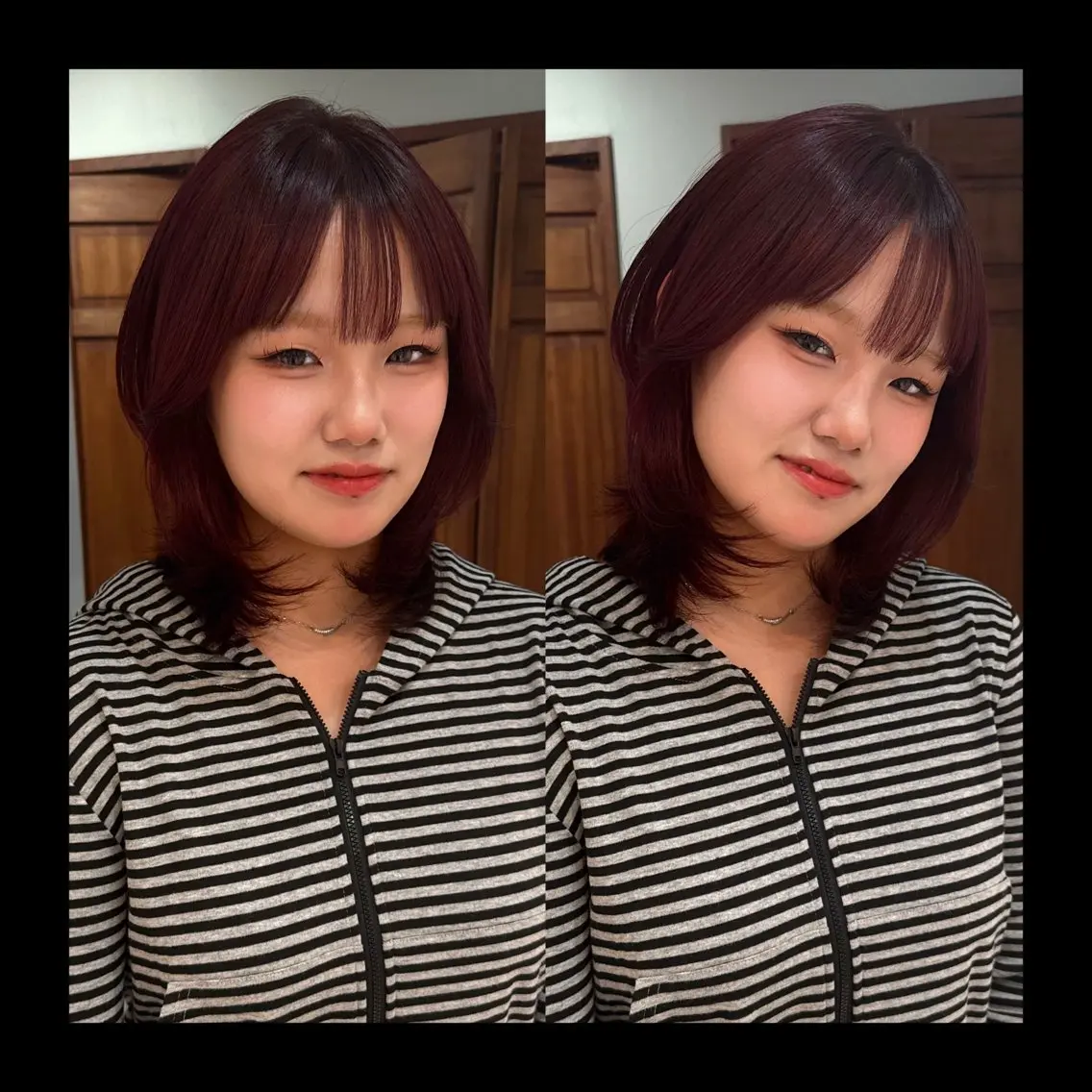 ミディアム カラー 似合わせカット カット ヘアカラー トリートメント mai / linoah˚✧のヘアスタイル