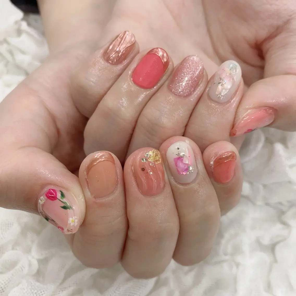 ネイル ハンドネイル SOL NAILのネイルデザイン