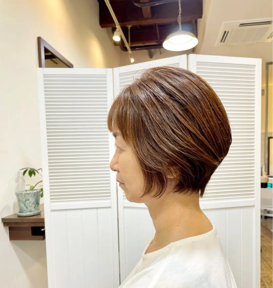 ショート ショートボブ ボブ ショートヘア 中川 淳一朗のヘアスタイル