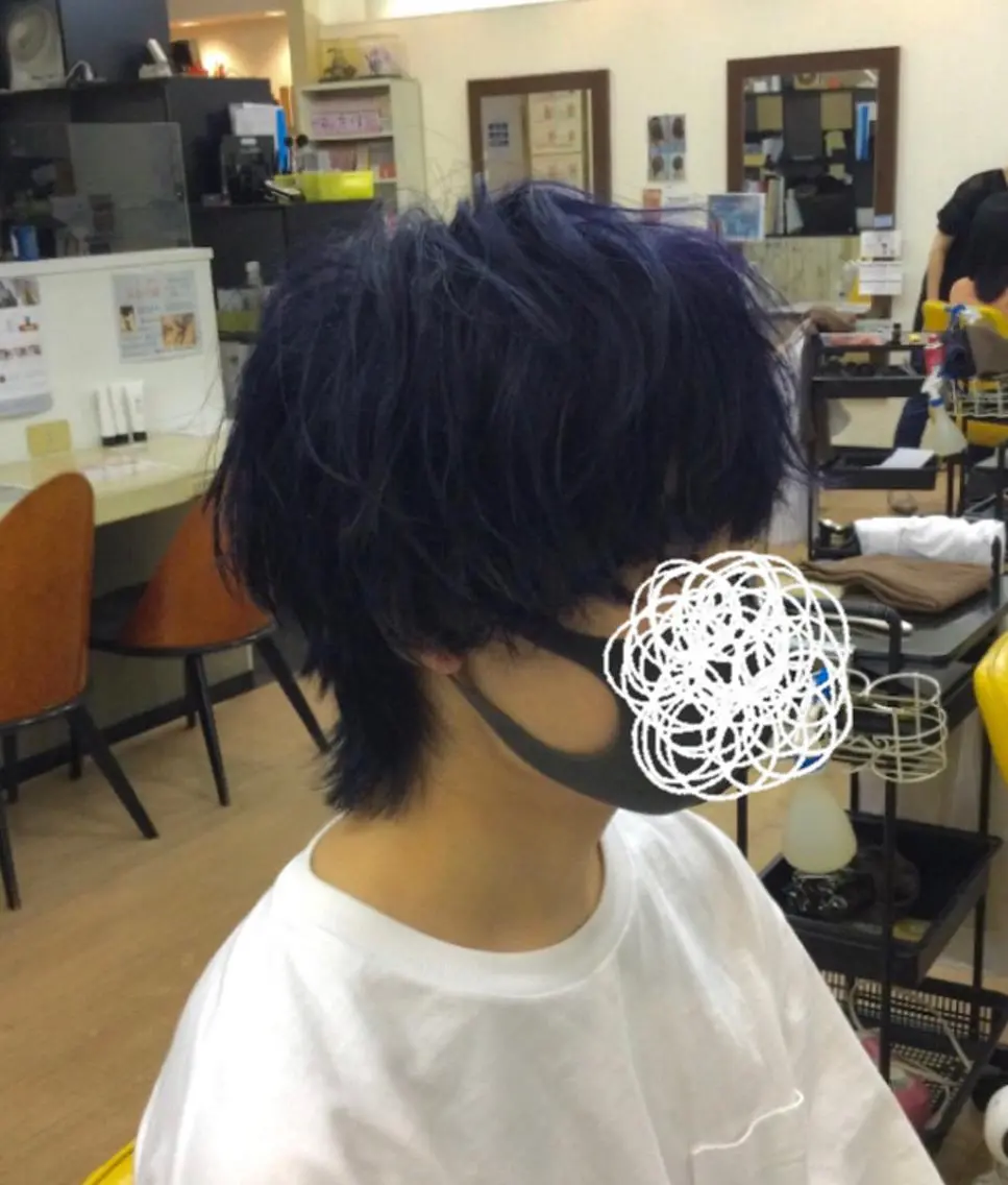 ダブルカラー(ブリーチ1回)の写真