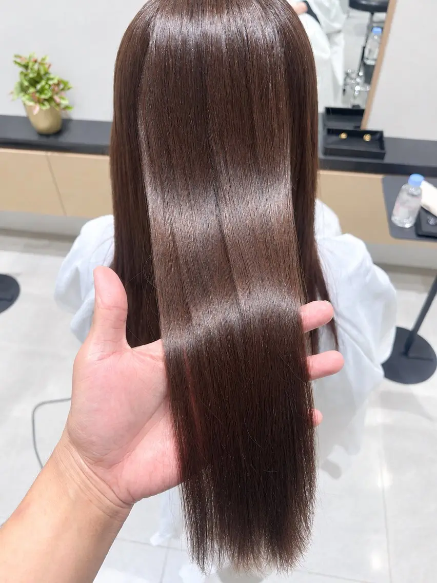 ロング カラー カット ヘアカラー トリートメント 柳澤 武宏のヘアスタイル