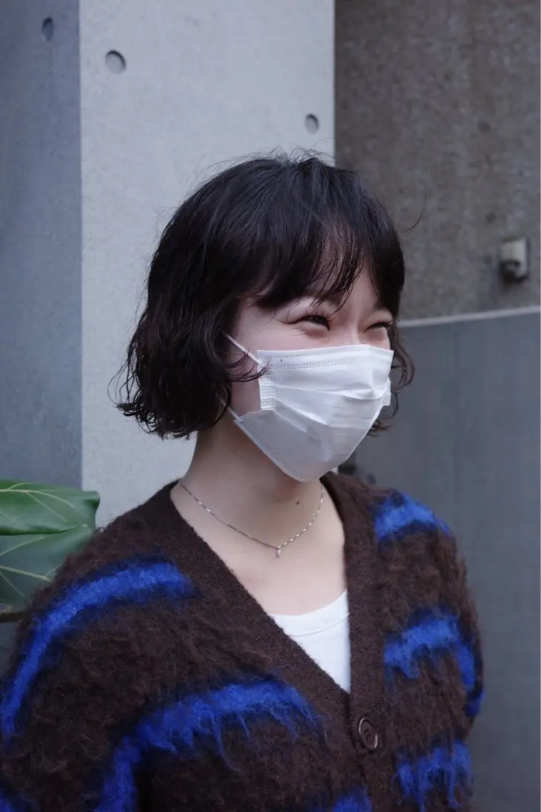パーマ カット パーマ 石川珠唯 neroのヘアスタイル