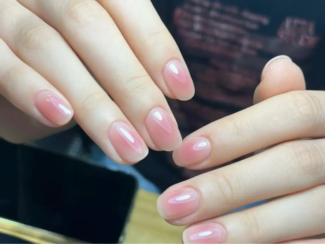 🎀NEW OPEN セール♥️期間限定💕ワンホンチークネイルの写真