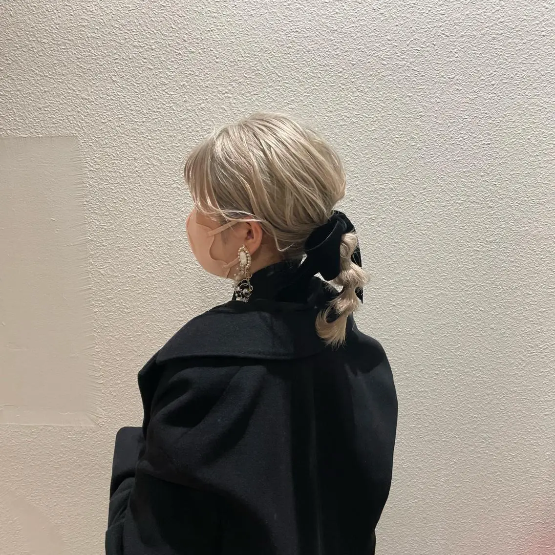 ミディアム ヘアアレンジ ヘアセット レイヤー/ハイトーン 🫧‪Erikaのヘアスタイル
