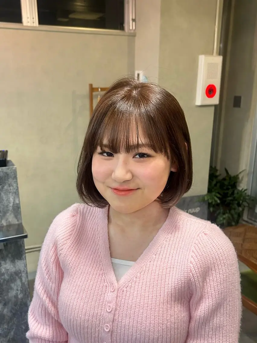 ミディアム ruup Aru ユウキのヘアスタイル