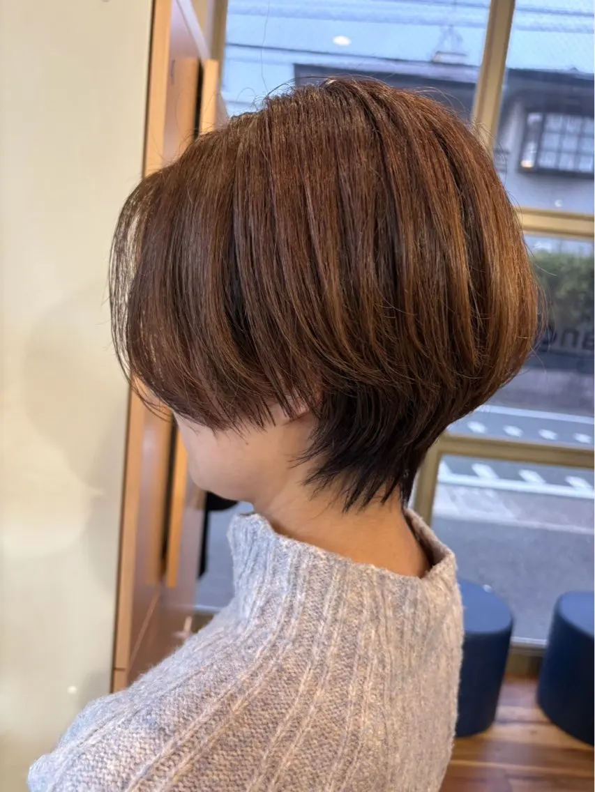 ショート ナカザキ カノンのヘアスタイル
