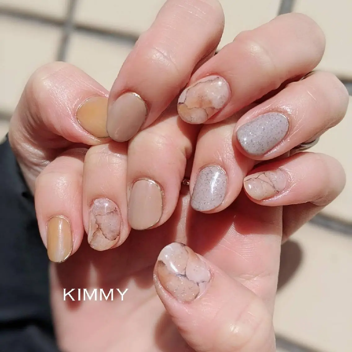 ネイル ハンドネイル kimmy nailsのネイルデザイン
