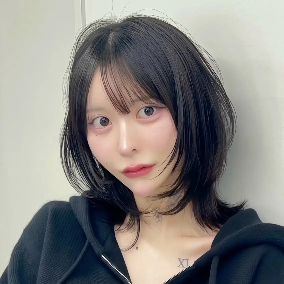 ミディアム ゆうさ ❥ 髪質改善 似合わせカットのヘアスタイル