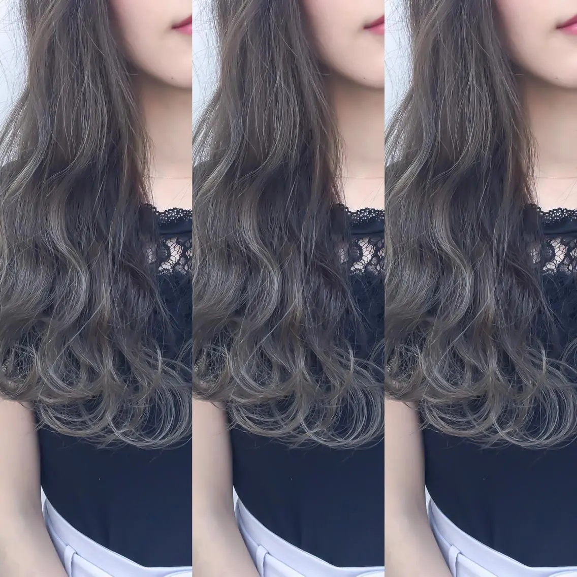 ロング カラー なんば髪質改善カラー Ardoreのヘアスタイル