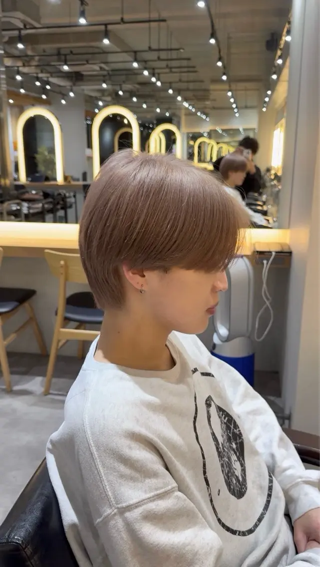 カラー メンズ ヘアカラー トリートメント レイヤーカット/ ダブルカラー/雅人のヘアスタイル