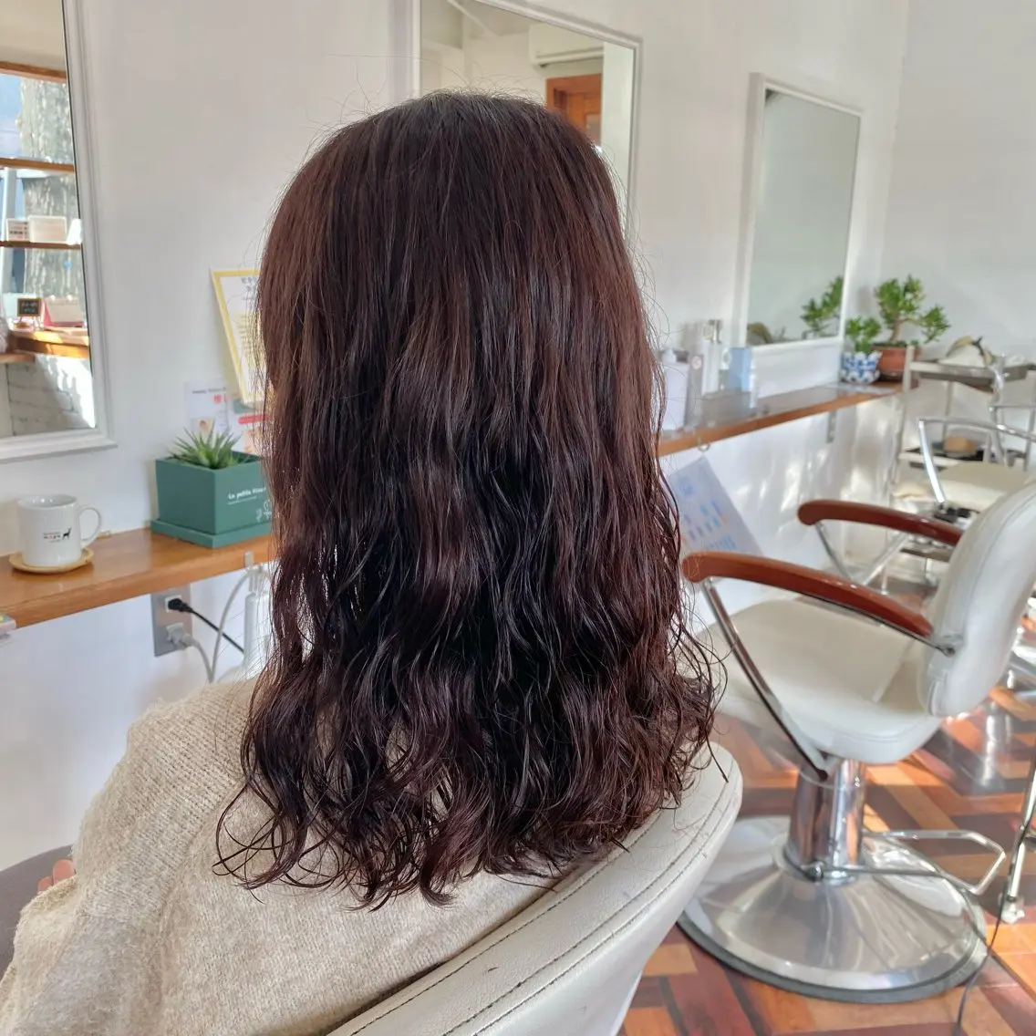 【大人のヘアチェンジ】🪽全体カラー＋デジタルパーマ🪽(カット込み)の写真