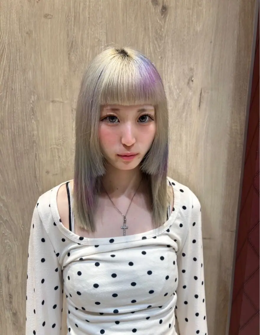 ミディアム 工藤 勇樹のヘアスタイル