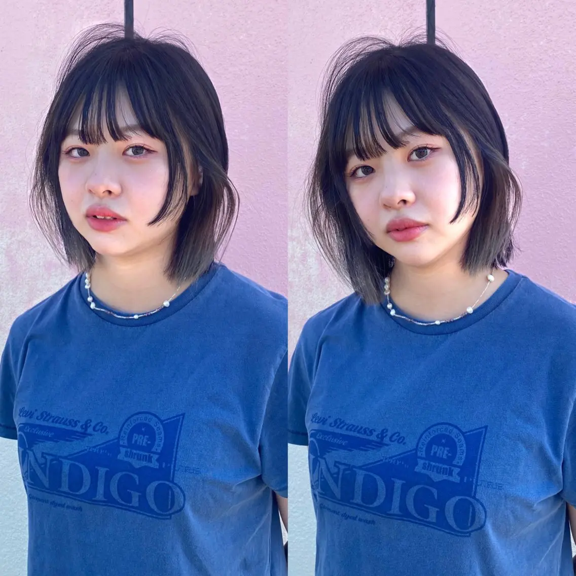 ショート ボブ 姫カット カット トリートメント mai / linoah˚✧のヘアスタイル