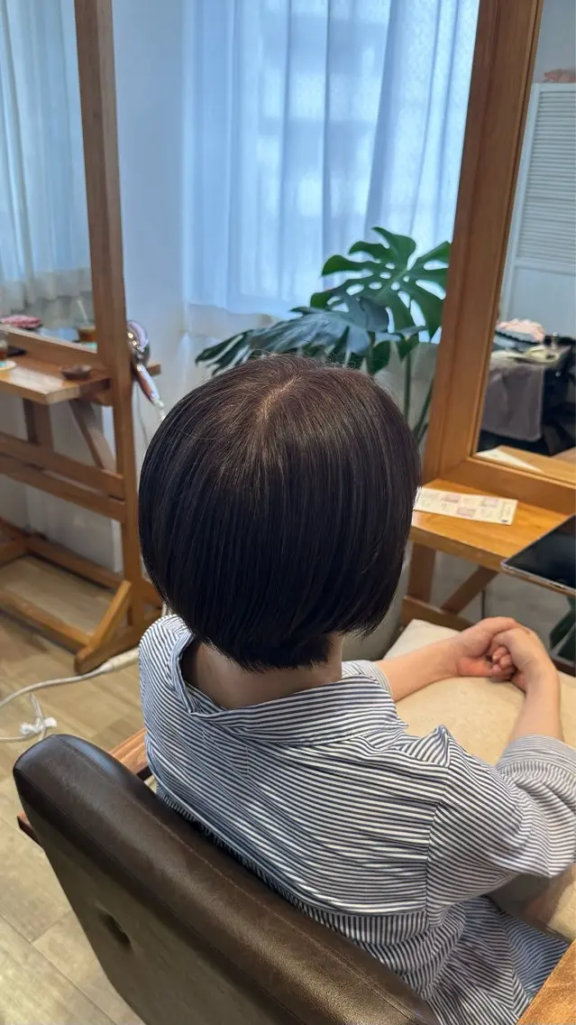 ショート カラー ヘアカラー ヘッドスパ nana /カラー&極上スパのヘアスタイル