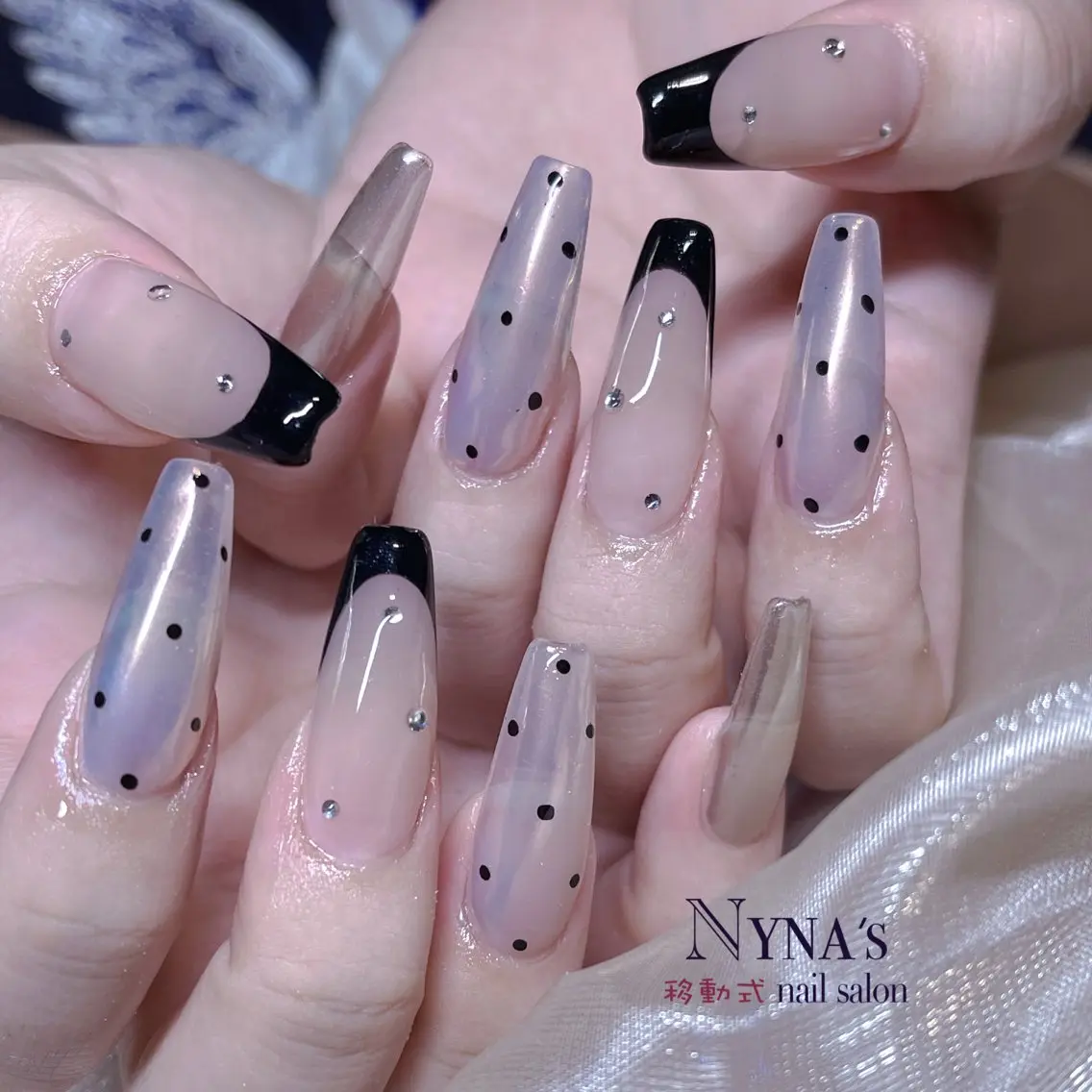 ネイル ハンドネイル 長さ出し専門 nynaのネイルデザイン