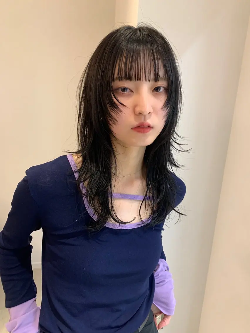 ウルフ(レイヤー)カット+保湿トリートメント💇‍♀️の写真