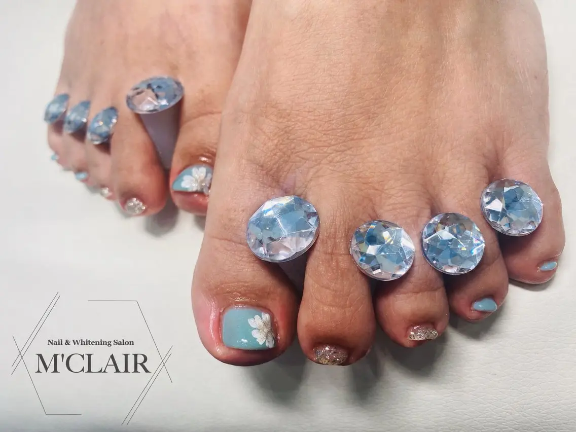 ネイル フットネイル M'CLAIR makikoのネイルデザイン