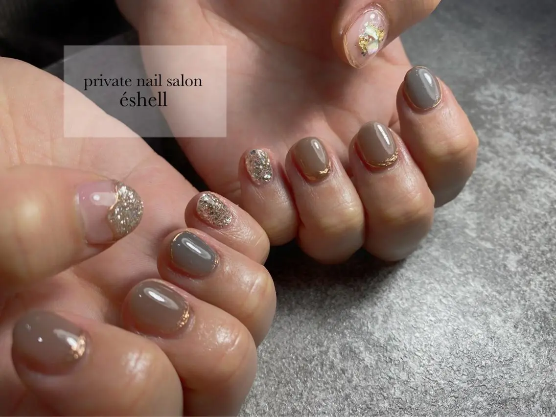ネイル ハンドネイル nail salon éshellのネイルデザイン