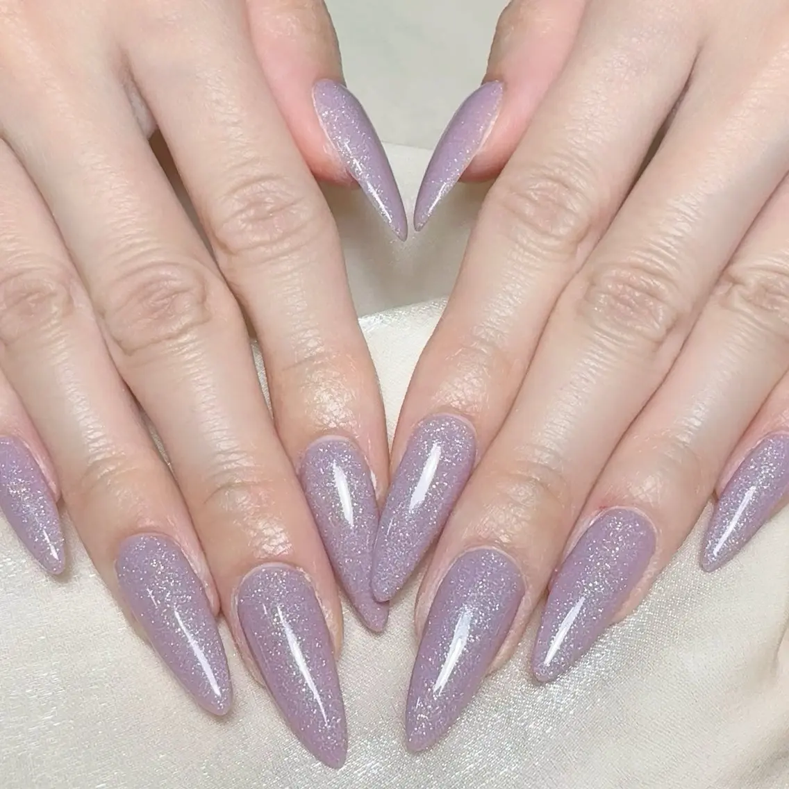 メンズ ネイル メンズ韓国風 アートネイル オーロラネイル ガーリー キラキラネイル ハンドネイル Nail salon 木にいるのネイルデザイン