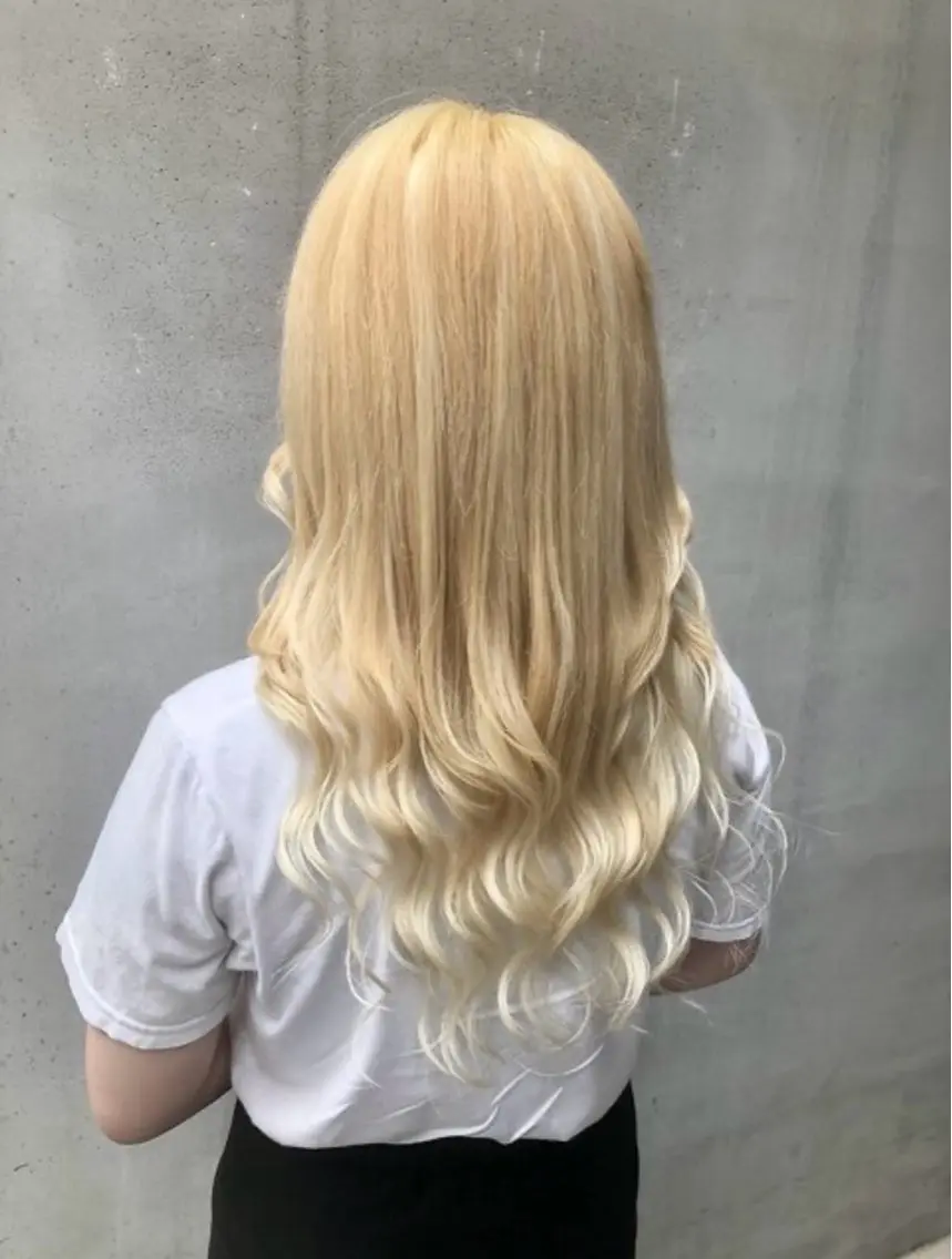 セミロング シールエクステ エクステ エクステ専門店AIM ★めあのヘアスタイル