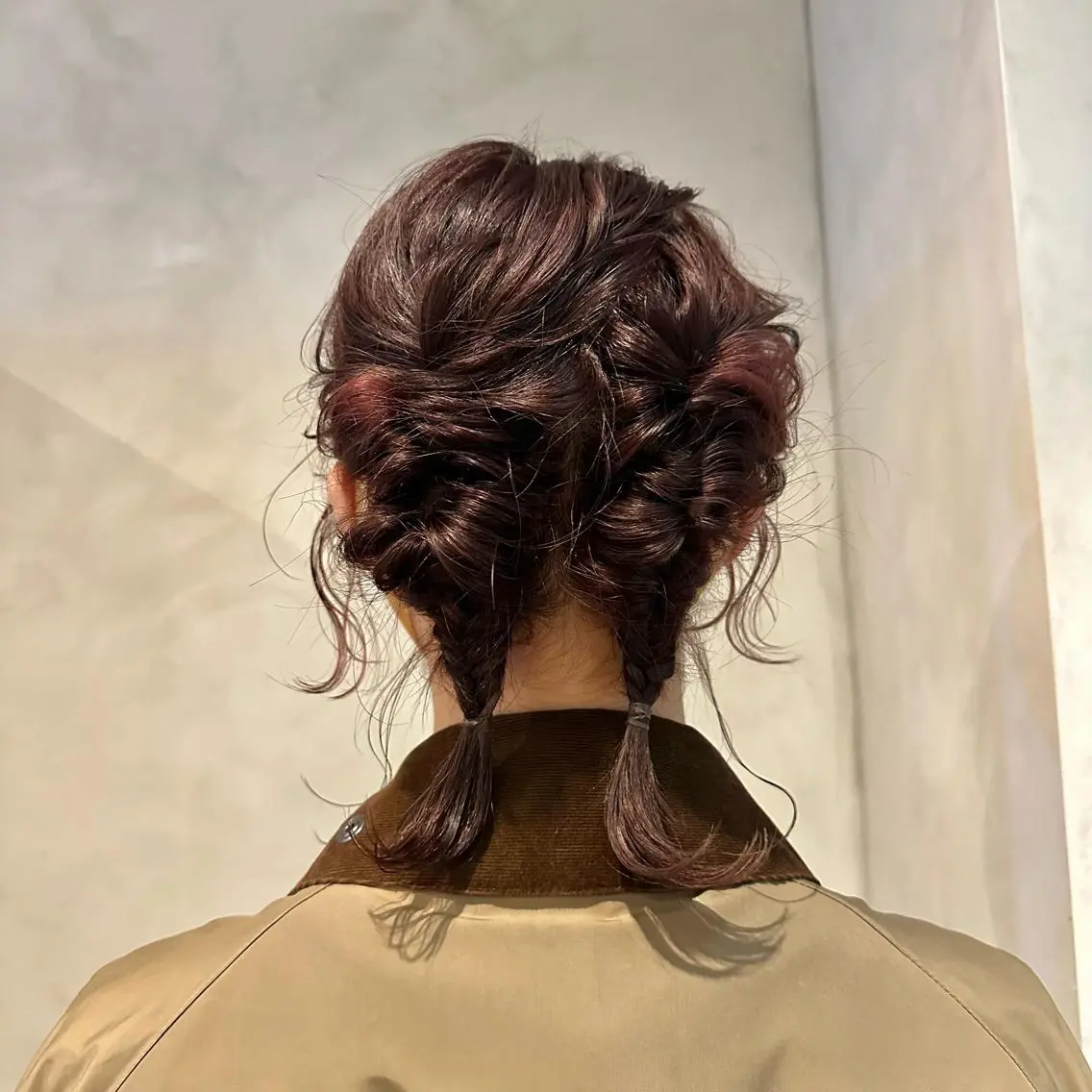 ヘアアレンジ Yuki☺︎パーマ レイヤーカットのヘアスタイル