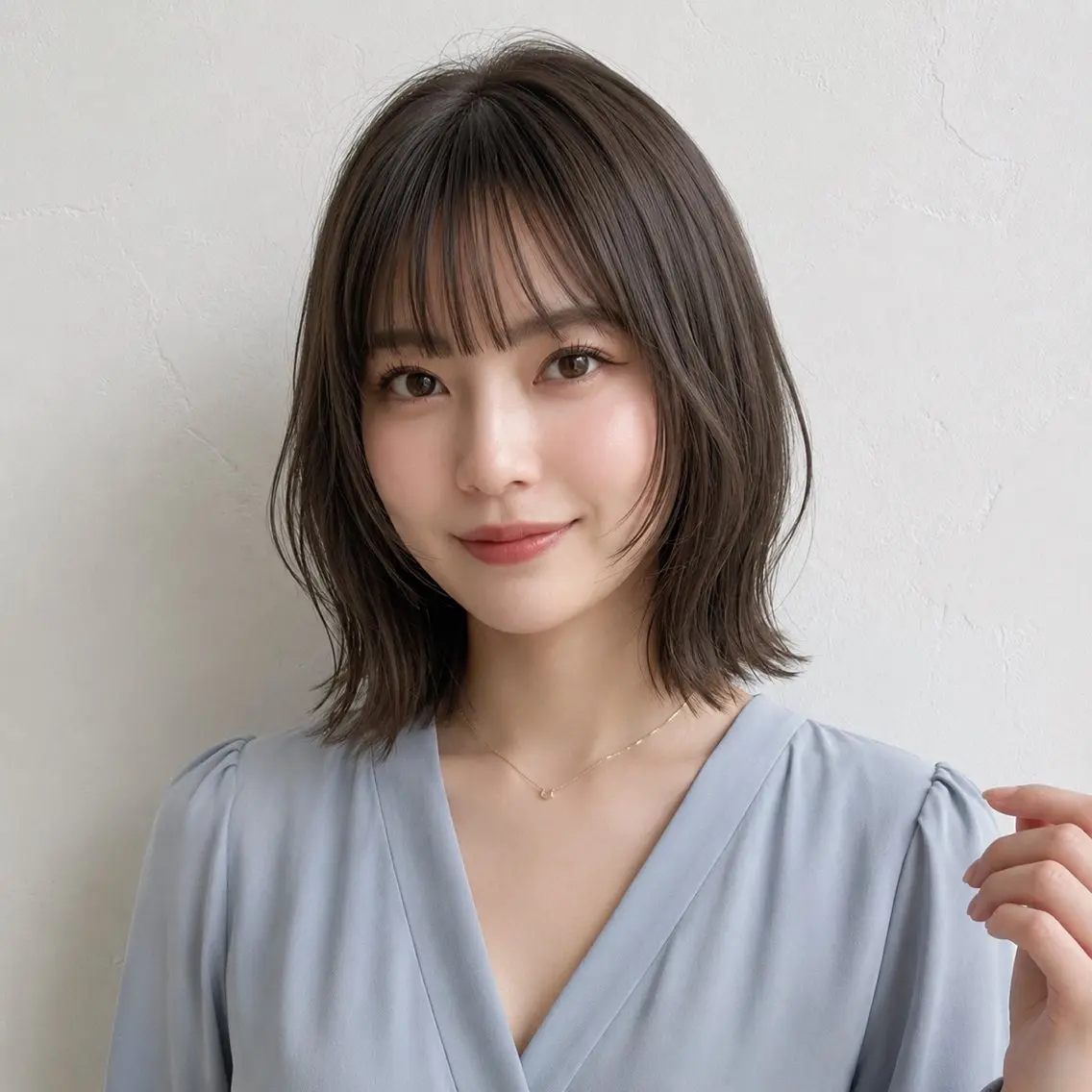ショート カラー ボブレイヤー 透明感カラー ボブ くびれヘア 顔周りカット カット ヘアカラー トリートメント モテ🤍トレンドヘア /新宿/ワカナのヘアスタイル