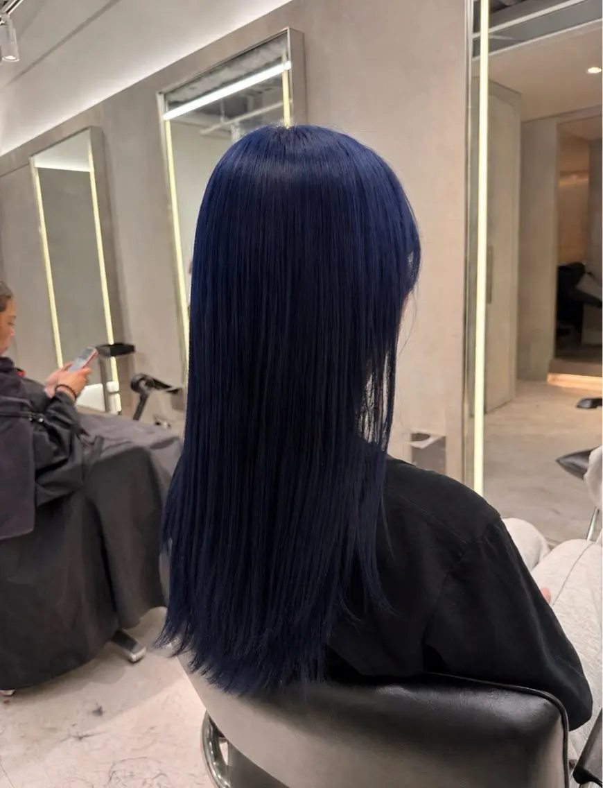 ロング カラー カット ヘアカラー 松戸レイヤーカット 塚原悠斗のヘアスタイル