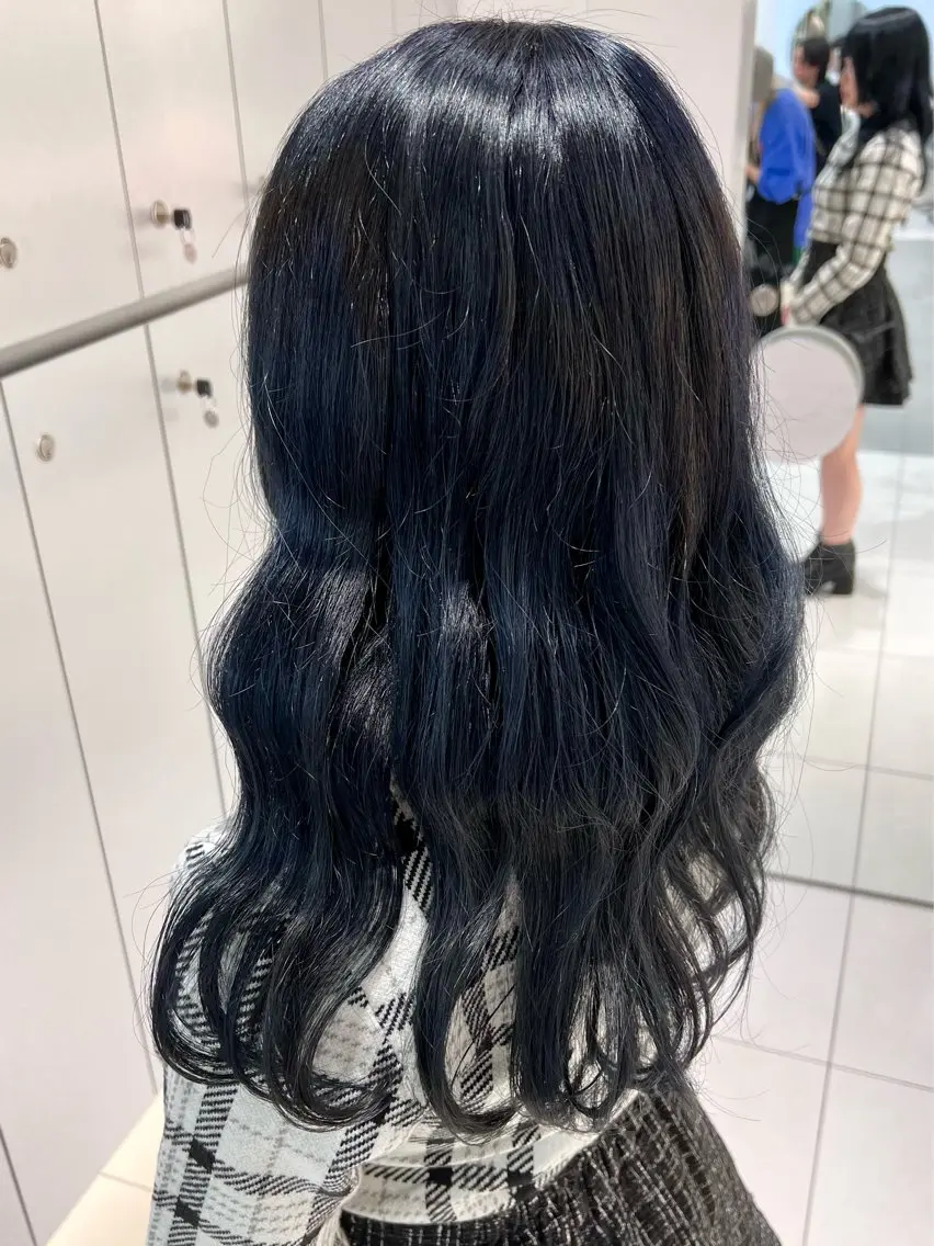 ロング カラー ヘアカラー トリートメント ヘッドスパ 🌈 YUUNA🌈のヘアスタイル