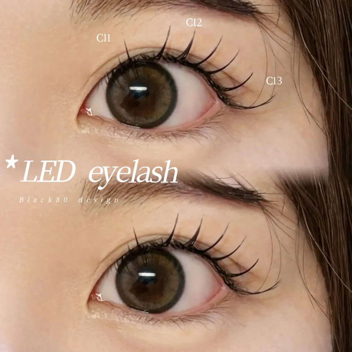 マツエク・マツパ ANEW_ momoka ྀིのマツエク・マツパデザイン