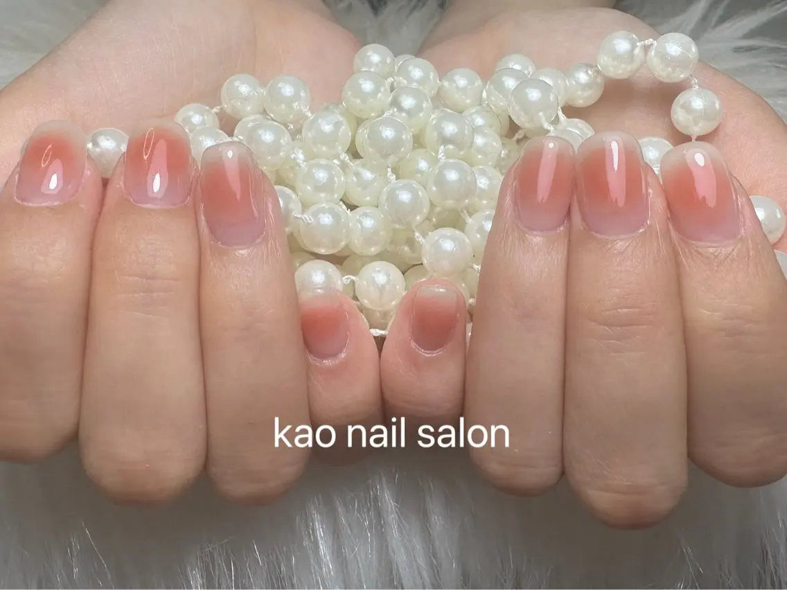 ネイル ハンドネイル kao nail マグネット/長さだしのネイルデザイン