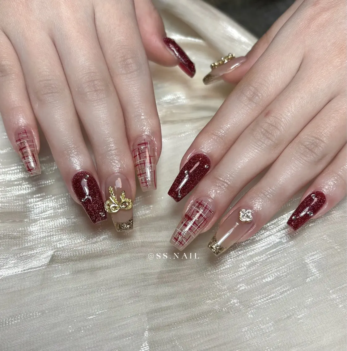 ネイル ハンドネイル Ss.nail studio🍒のネイルデザイン