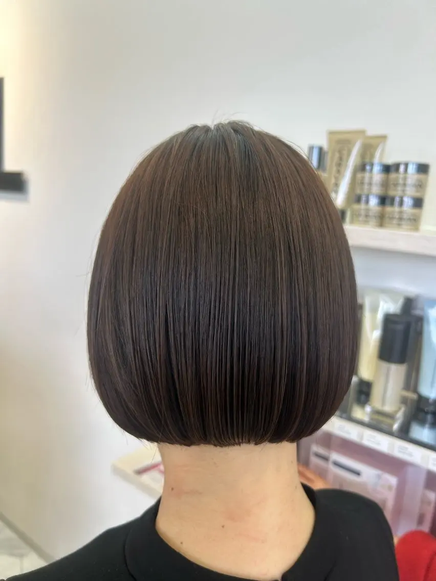 ショート カラー カット ヘアカラー トリートメント san _のヘアスタイル