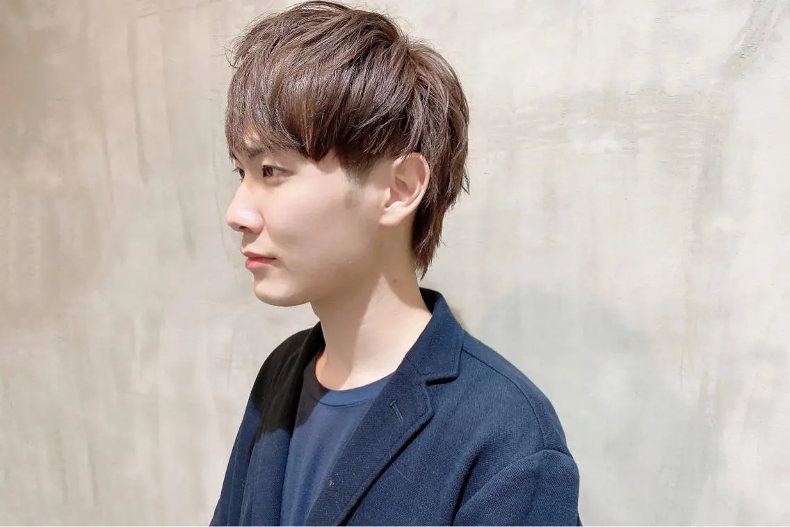 ショート カラー メンズ カット ヘアカラー トリートメント ill副店長 立和田純也のヘアスタイル