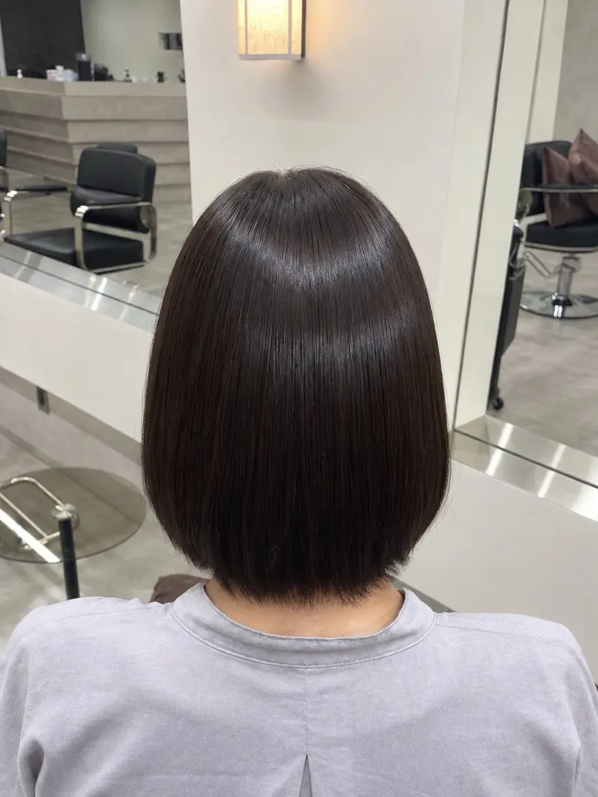 カラー ヘアカラー 髪質改善/艶カラー 大原愛果のヘアスタイル