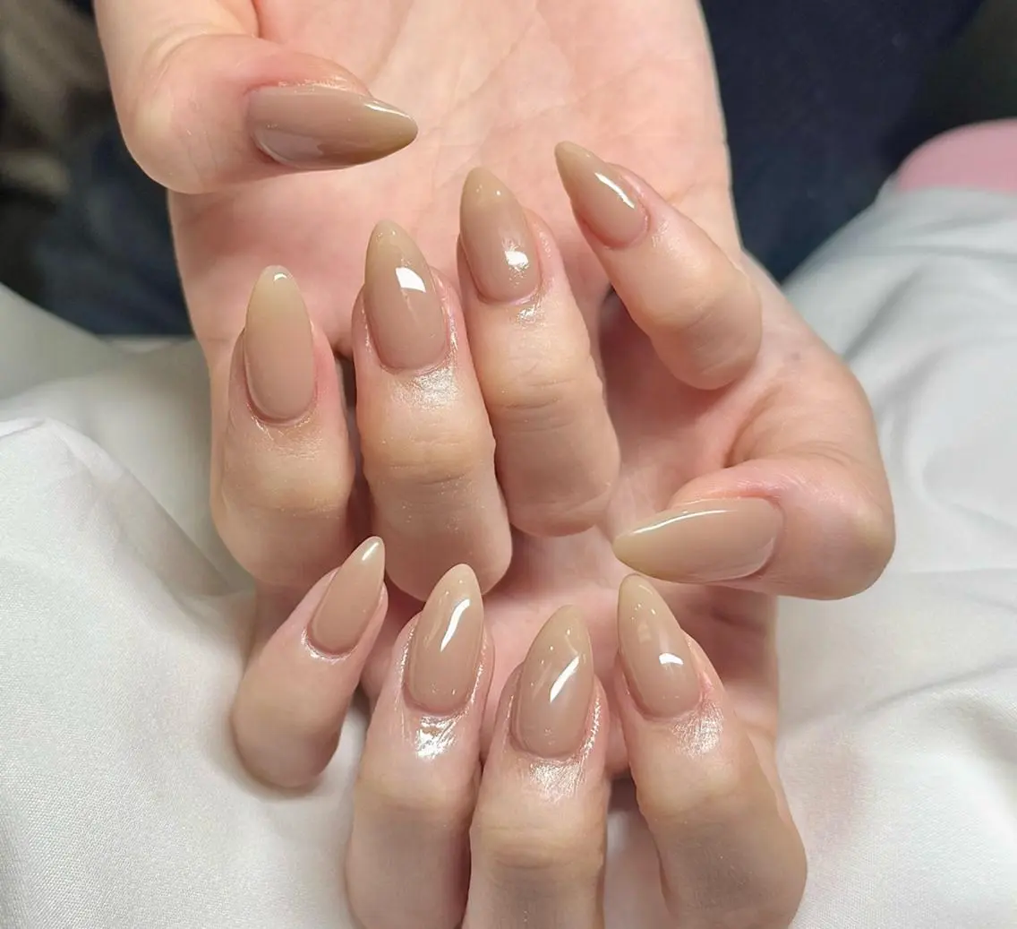 ネイル ハンドネイル By moonネイル 🌷ワンホン/韓国風のネイルデザイン