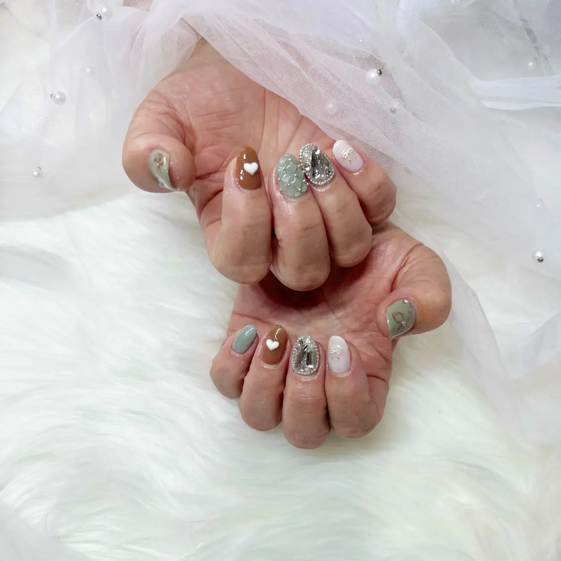 ネイル ハンドネイル nail salon FLUFFYのネイルデザイン