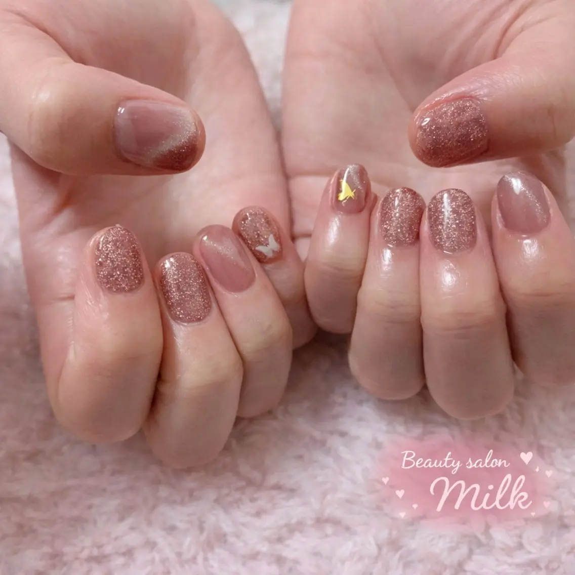 ネイル ハンドネイル ハンドケア Beauty Salon Milkのネイルデザイン