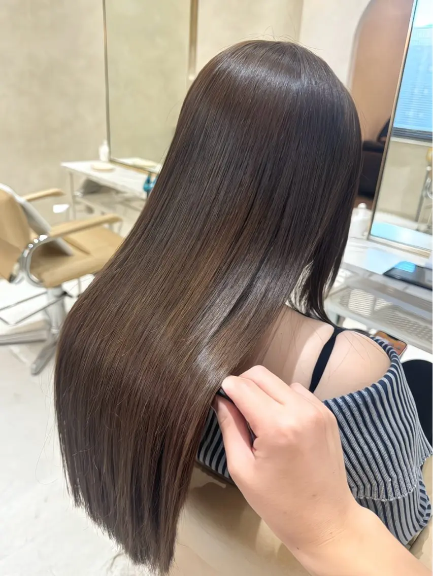 カラー 髪質改善 カット ヘアカラー トリートメント 縮毛矯正・髪質改善 支持率No1🫧北島のヘアスタイル