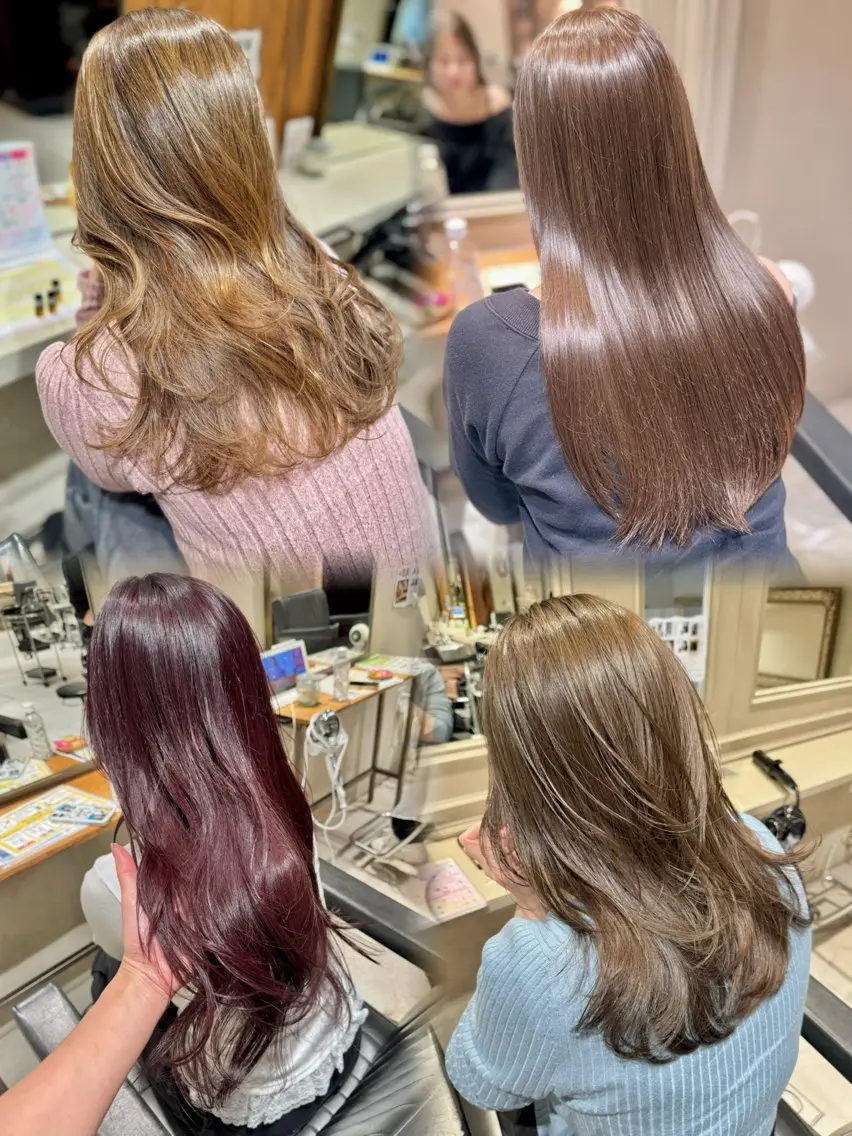 SAYA NEWTONのヘアスタイル