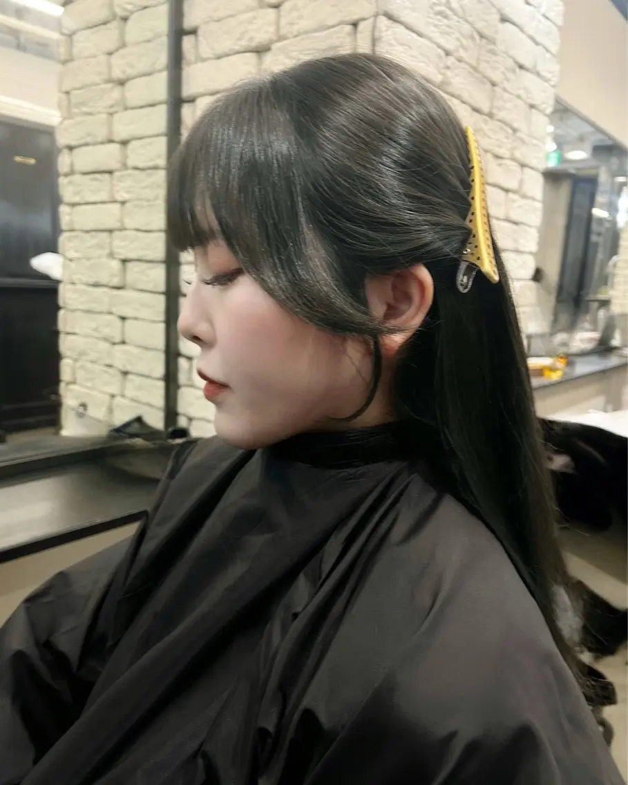 ロング カラー カット ヘアカラー トリートメント 地毛風艶カラー🌿 喜多夏海のヘアスタイル