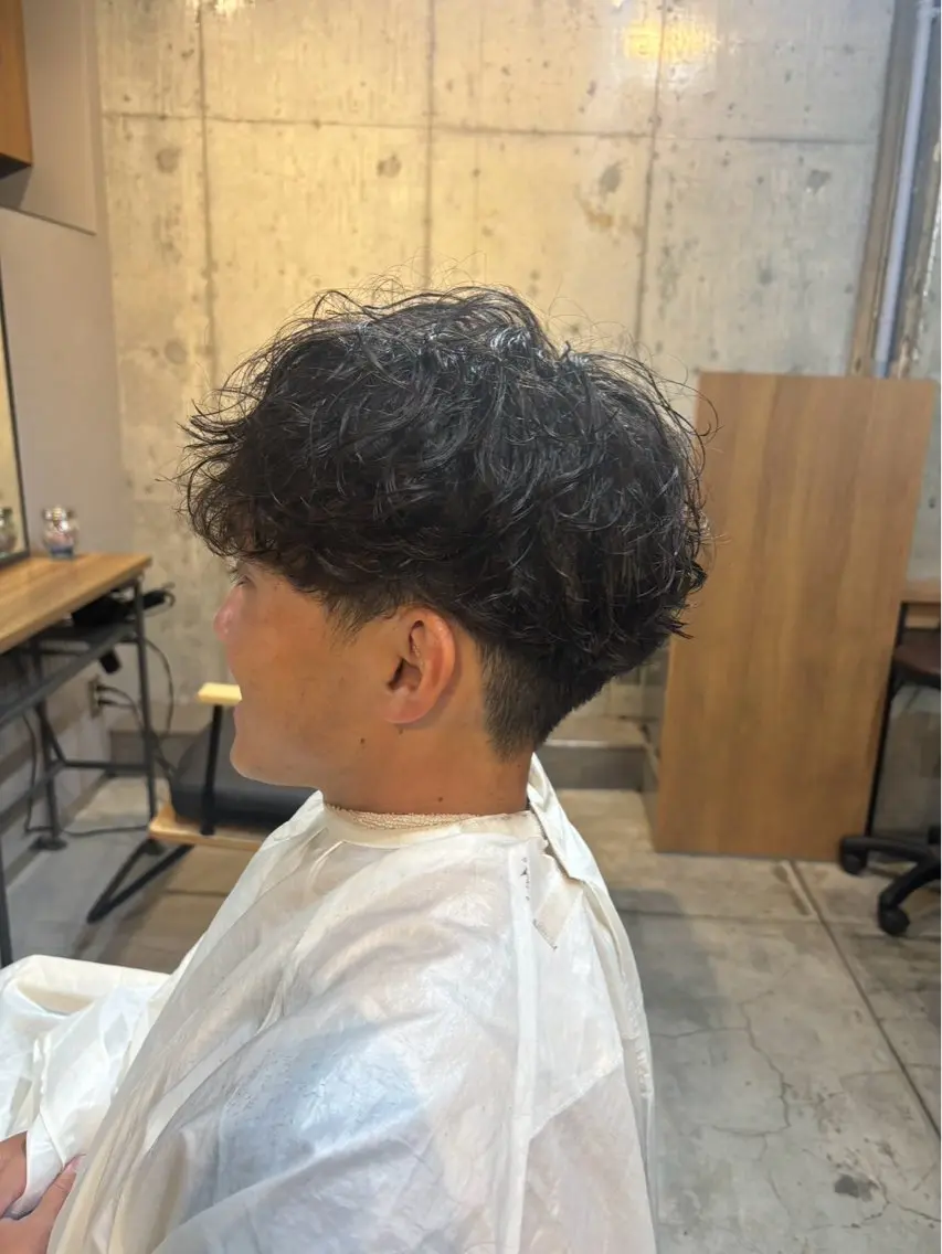 ショート メンズパーマ/ 高橋紅葉のヘアスタイル