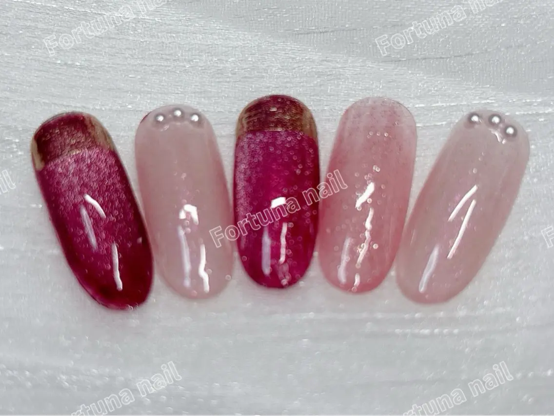 ネイル 冬ネイル クリスマス Nail •Head スパFortunaのネイルデザイン
